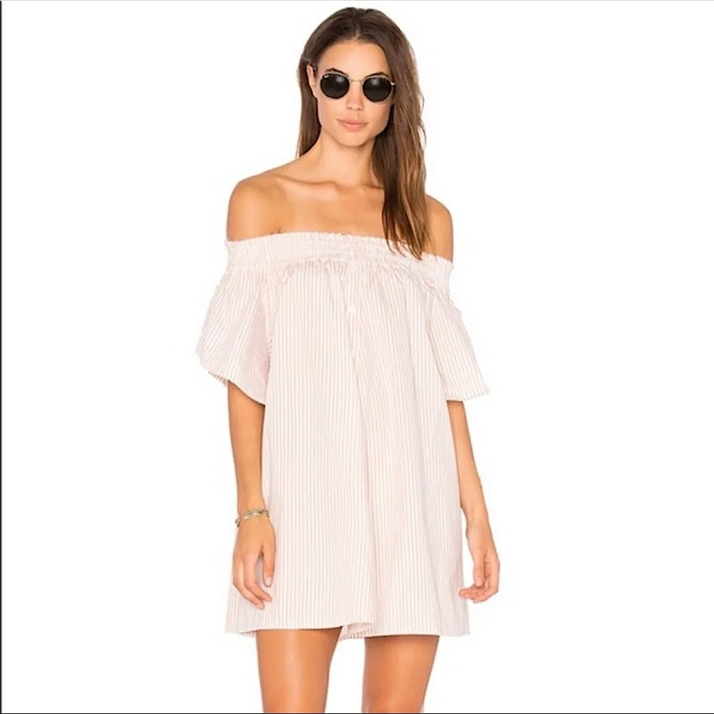 FAITHFULL THE BRAND striped dress